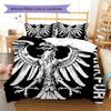 Frankfurt Football Pattern Bedding,Quilt Set Quilt Cover Pillowcase Home Birthday Gift (1 * Duvet Cover + 2 * Pillowcase, Without Core)