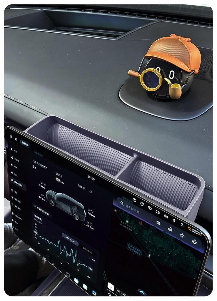 NIO ES8 Rear Console Glasses Organizer - Compatible with 26 Models, Car Storage Accessory