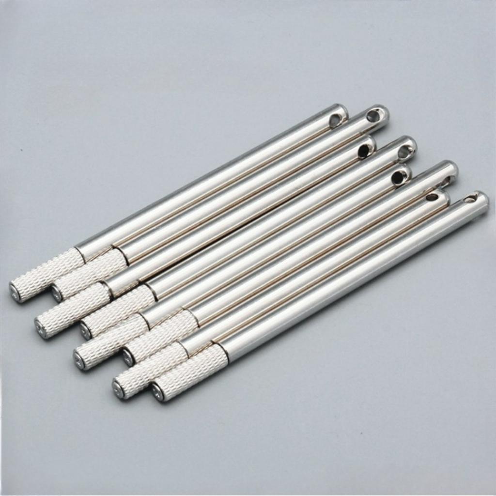 1pc Hand Leather Edge Oil Pen Stainless Steel DIY Leathercraft Side Oil Paint Roller Applicator Leather Dye Painting Tool