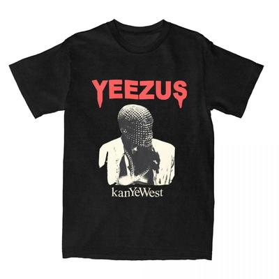 Casual Kanye West Yeezus T-Shirts Men Women's Cotton Hip Hop Rap Tees Shirt Printing Clothes