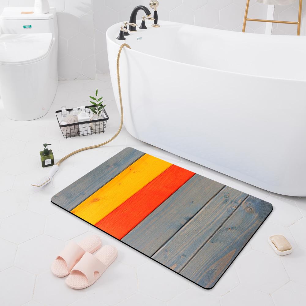 Modern Non-slip Absorbent Mat Decoration Bedroom Door Mat Kitchen Floor Mat Bathroom Shower Rug
