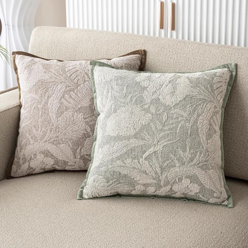 Chenille Skin-friendly Pillow Cover Cushion Cover (excluding Filling) Living Room Sofa Decoration Cushion Cover