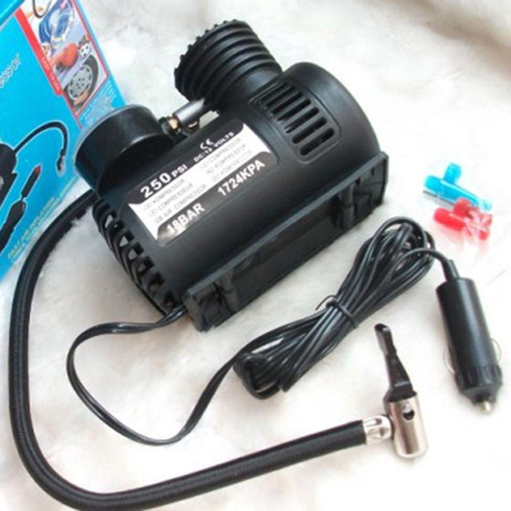 12V Electric Tire Air Inflator Pump Universal Car Tyre Inflator  Bicycle Tires
