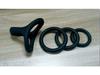 USK-C10 Three-Pronged Silicone Cock Ring for Couples, Restraint Ring, Adult Erotic Toy