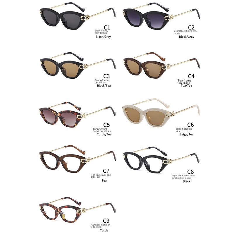 New stylish premium sunglasses, UV protection eyewear, Western style retro streetwear shades