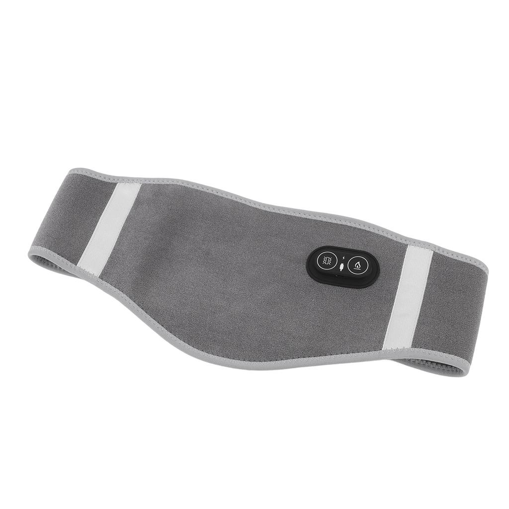 Back Heating Belt Carbon Fibre Heating 3 Vibration Modes 3 Temperature Controls Lumbar Heating Pad for Shoulder Abdomen