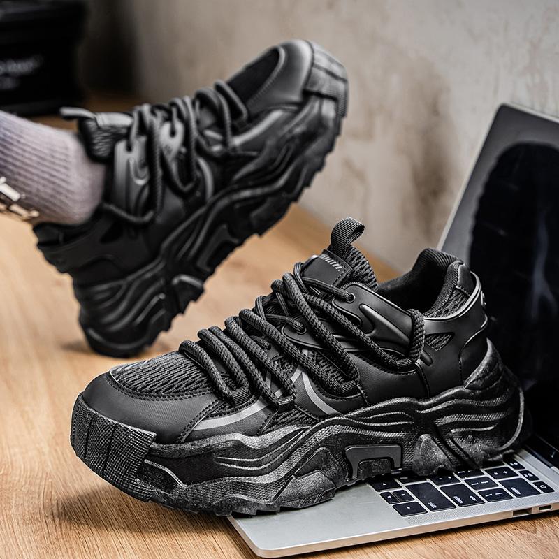 Men 's Casual Four Seasons Fashion  Students Comfortable Sneakers Boys Trending Soft Sole Breathable Shoes