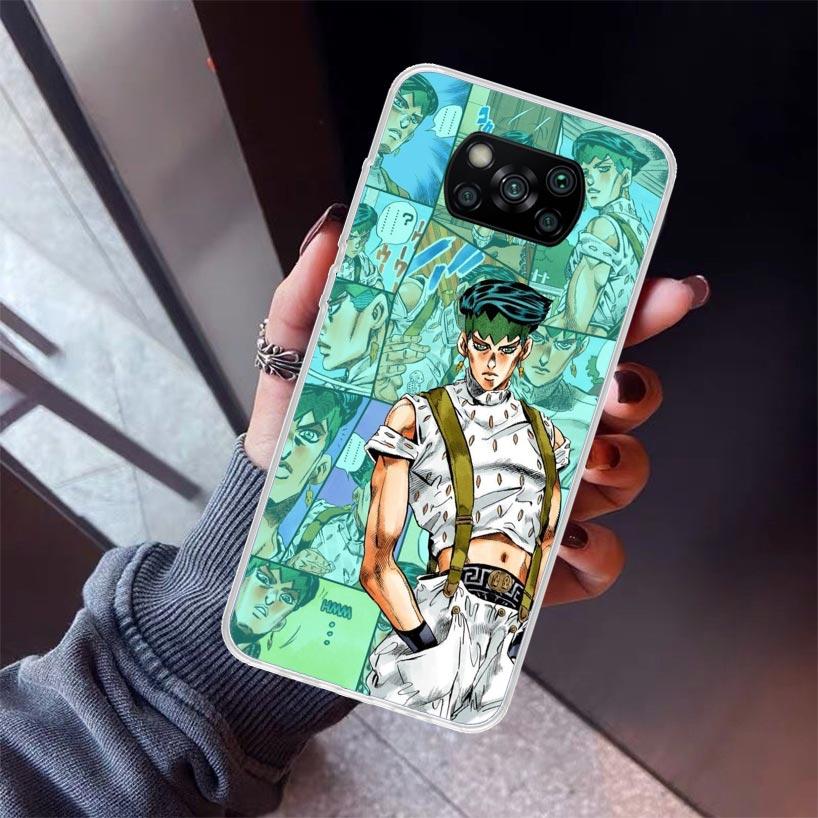 

Чехол для телефона JoJo Adventure Rohan Kishibe для Xiaomi Poco X7 X6 X5 Pro F7 Ultra Redmi 15C 15 13 13C 12 12C 10 10A 10C 9 9A 9C 9T S Redmi 15C (173)