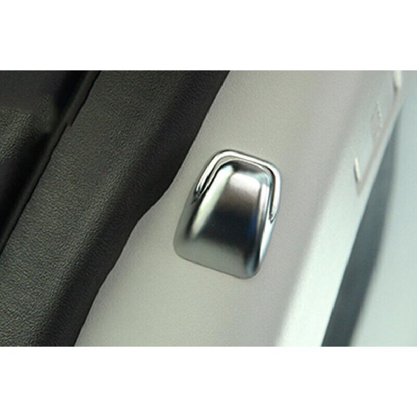 For Range Rover Evoque - Matte Silver B Pillar Hang Hook Cover Trim 2pcs