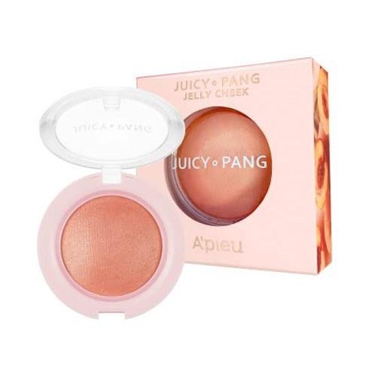 Official Japan Limited Color Apieu Juicy Pan Jelly Cheek (Humming Peach)
