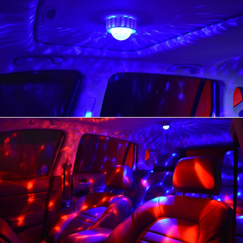 1 Pcs Multi Color USB LED Car Interior Lighting Kit Atmosphere Light Neon Colorful Lamps Interesting Portable Accessories