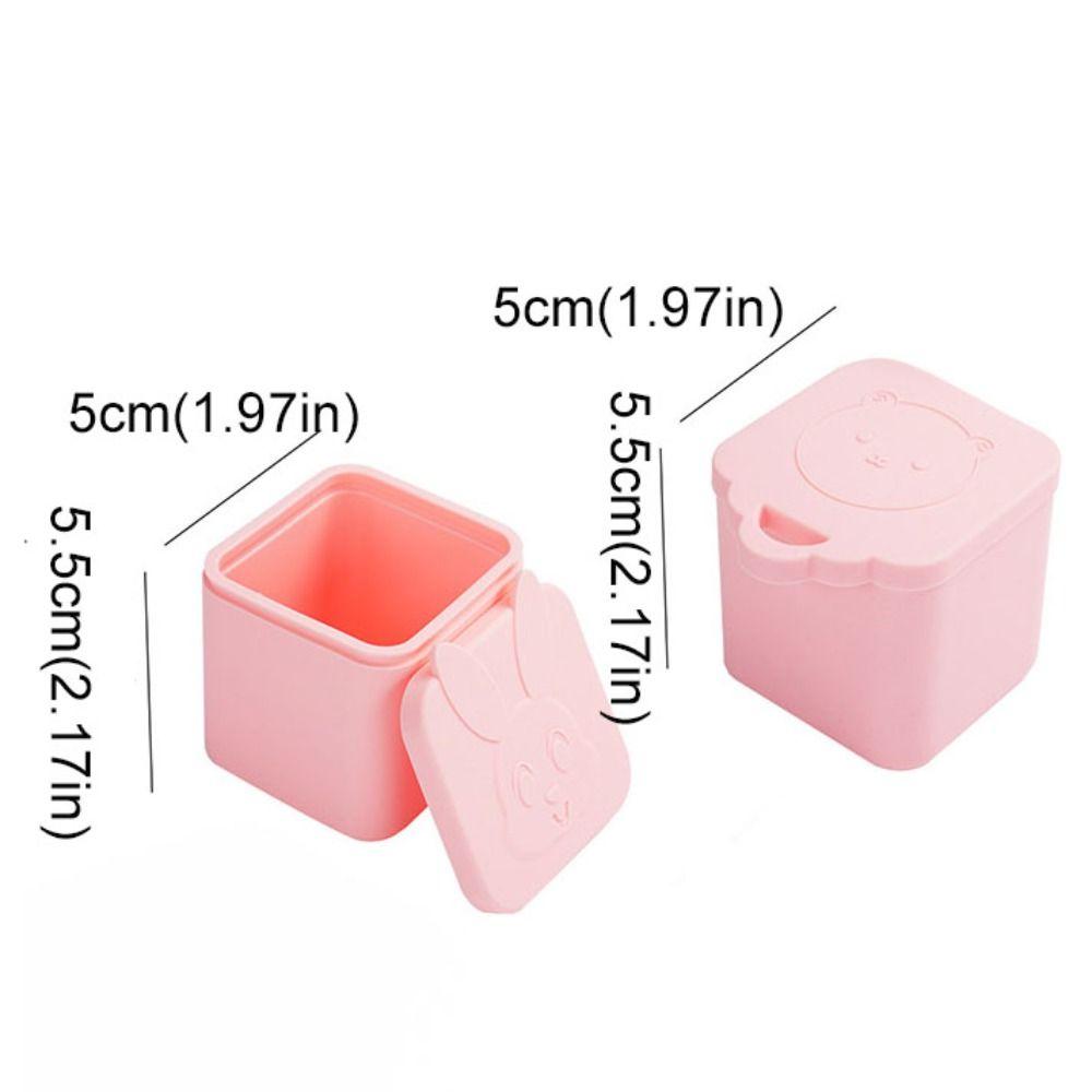 2pcs Reusable Dips Container Silicone Salad Dressing Container Snack Box  Lunch Box