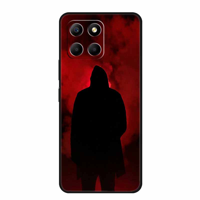 Soft Silicone Covers For Honor X8 5G Case x8 X8A 4G Wolf Lion TPU Back Covers For Huawei Honor X8 Phone Cases HonorX8A Coque Bag