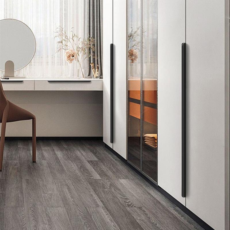 Mânere Metalice Ascunse pentru Sertare, Feronerie Modernă pentru Dulapuri și Sertare, 8cm-50cm