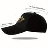1pc Golden Eagle Laurel Wreath SPQR Imperial Style Very Suitable for Fitness Running Baseball Cap