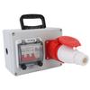 Portable Industrial Outlet Box Electrical Socket Circuit Breaker Distribution Box for Construction Site Factory
