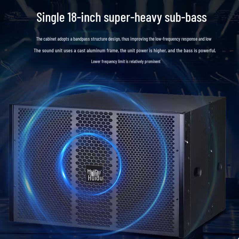 Huido Professional NB-26A Line Array Speaker System (1+4 Set) CN Plug (adapter Included)