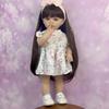 22'' 55cm Real Life Reborn Girl Dolls Betty Full Vinyl Body Newborn Babies Doll Cute Sweet Toddler Simulation Doll for Children Holiday Surprise Gifts