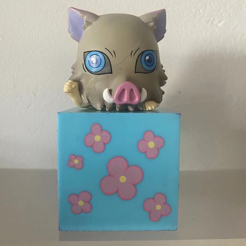 Japanese Bandai Genuine Scale Model Demon Slayer Q Edition Series Model Kamado Tanjirou Nezuko Action Figure Toys