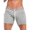 Fashion Summer Men Sexy Lacing Shorts Holiday Casual Sports Fitness Breathable Stretch Silm Shorts Tide
