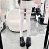 Elastic Printed Design Kawaii Stockings Cute Expression Cat Ear Knee High Socks JK Lolita Women Long Socks Daily