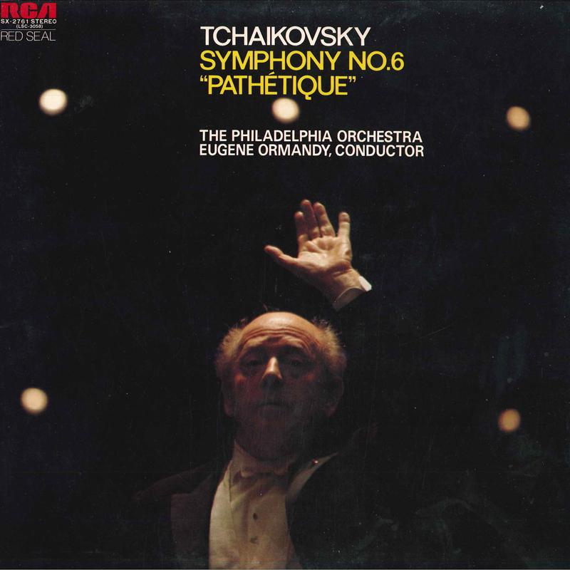 

LP Record EUGENE ORMANDY PHILADELPHIA ORCHES Tchaikovsky Symphony No. 6 In B Mi SX2761 RCA RED SEAL 1976 Japan Obi Classical Used
