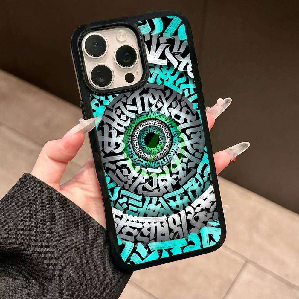 Pokras Lampas Art Graffiti For Magsafe Case For IPhone 17 16 Pro Max 15 14 Plus 13 12 11 Wireless Charging Phone Cover