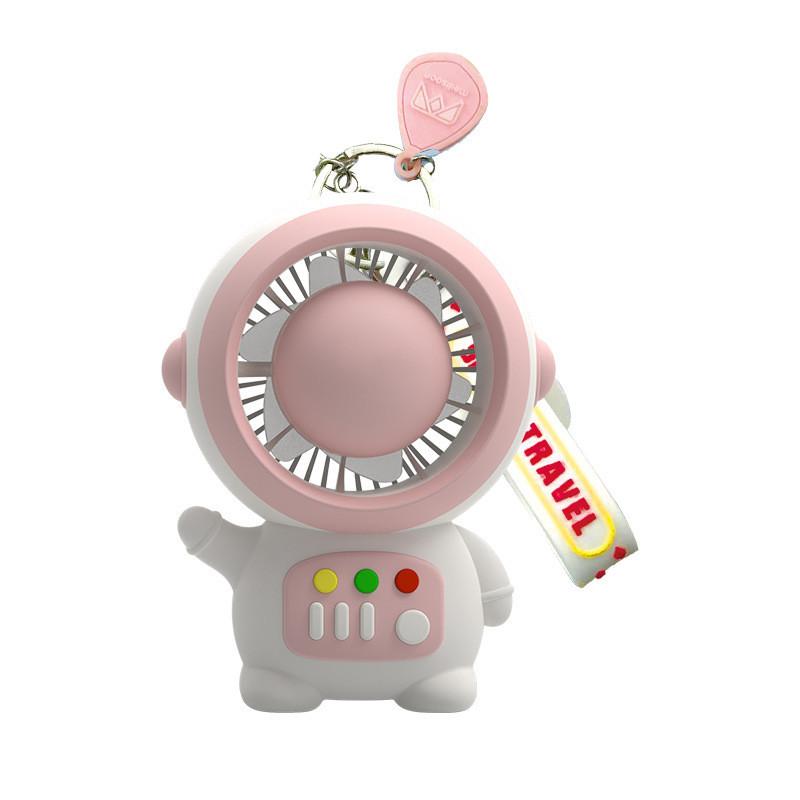 Mini Astronaut Cartoon Student Handheld Small Fan Usb Portable Small Fan