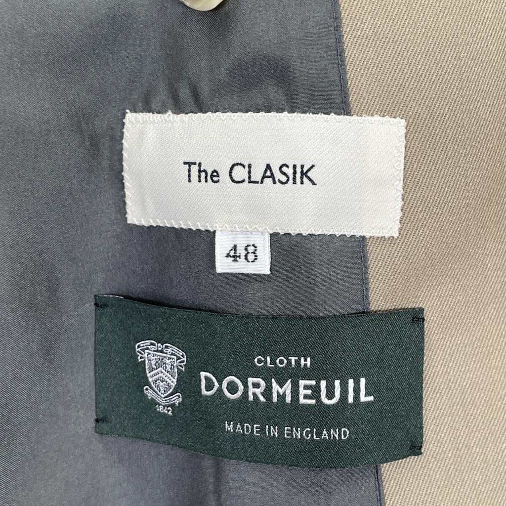 The CLASIK CKCT-150 Stone Soutien Collar Coat Coat 48 BrownUsed