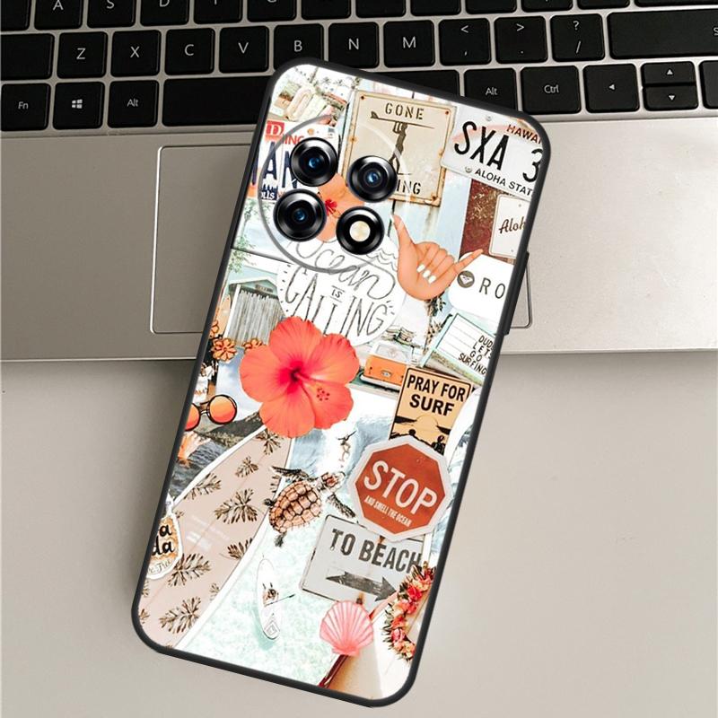 Beach Vibes Case For OnePlus Nord 5 CE 3 4 Lite N20 N30 OnePlus 15 R 13T 10T 9 Pro 11 12 13 12R 13R Cover