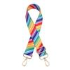 Nuova Tracolla Sostitutiva Donna Ragazza Strisce Arcobaleno Lunghezza Tracolla Regolabile Staccabile Borsa a Tracolla Accessori