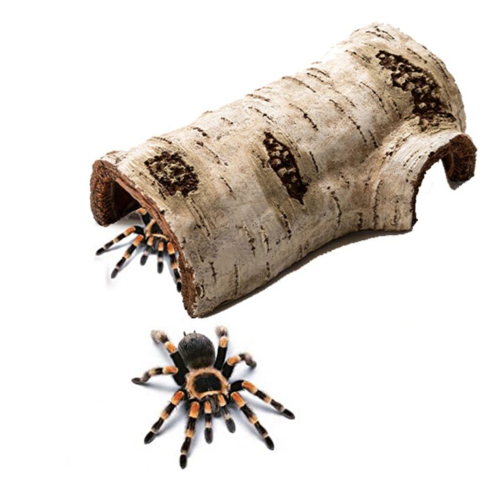 Creative Lifelike Hollow Lizard Hideout Caves Trunk Habitats Tortoise Hideout Small Reptile Caves