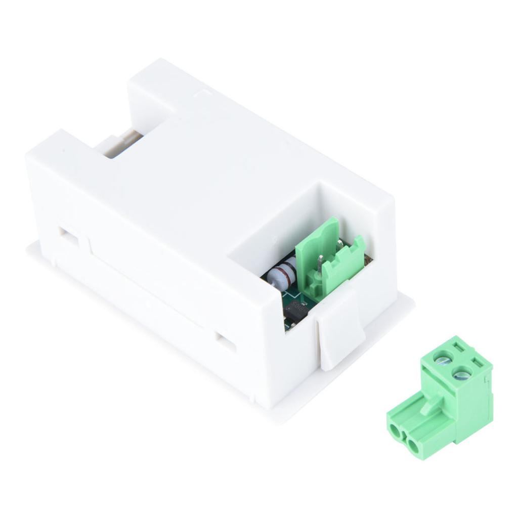 Generator Dual Display LED Digital AC Voltmeter Frequency Meter Testing Tool(White)