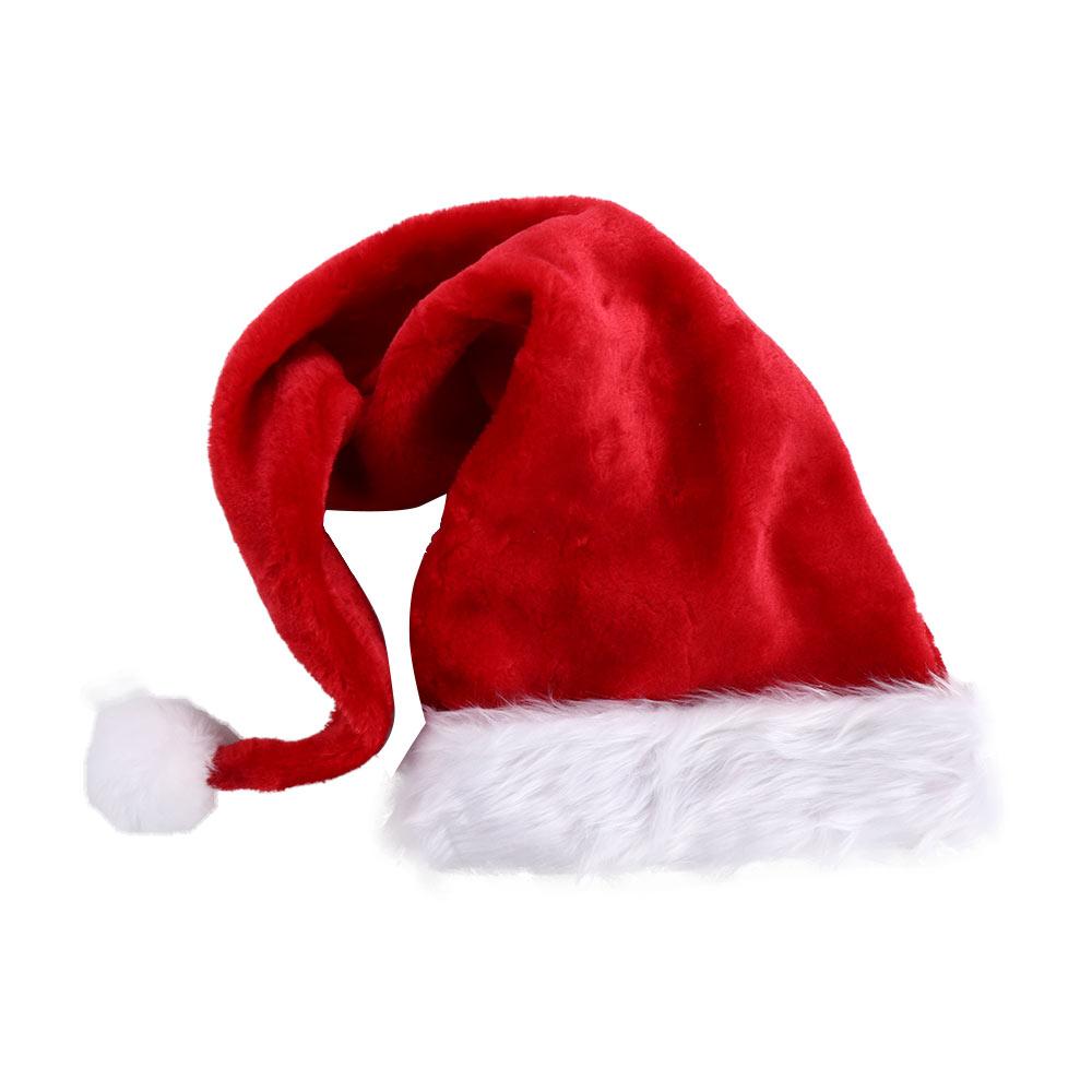 

Hat New Year Decoration Santa Claus Photo Props Hat Red Hat Long Christmas Cap Christmas Decoration Christmas Hat