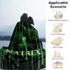1pc Matrix: The Beginning Cartoon Blanket,Portable Throw for Travel & Camping, All Season Cozy Blanket,Ideal Gift