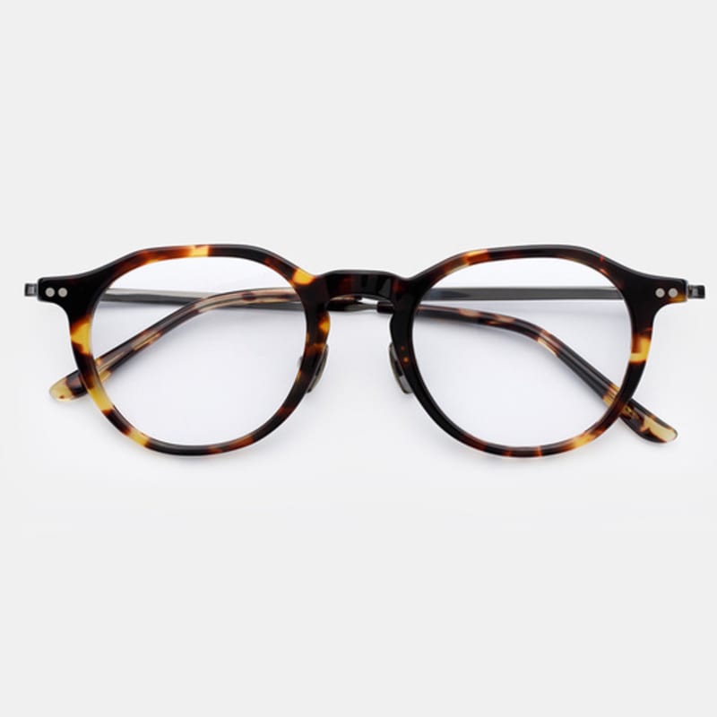 MATTEPUZ MP-32 Titanium Glasses LEOPARD
