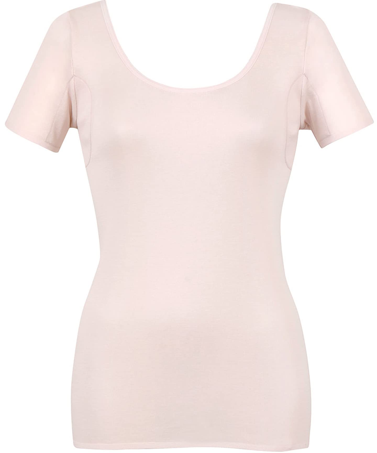 

с защитой от пота под мышками EL1373 PI LL Wing/Wacoal Innerwear, 100% хлопок, удобный, не скользит, влагоотводящий, быстросохнущий, впитывающий, рукава 3/4,