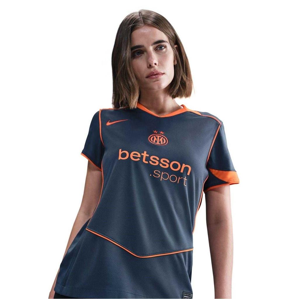 Nike Camiseta de Fútbol Deportiva Tercera del Inter de Milán FC para Mujer