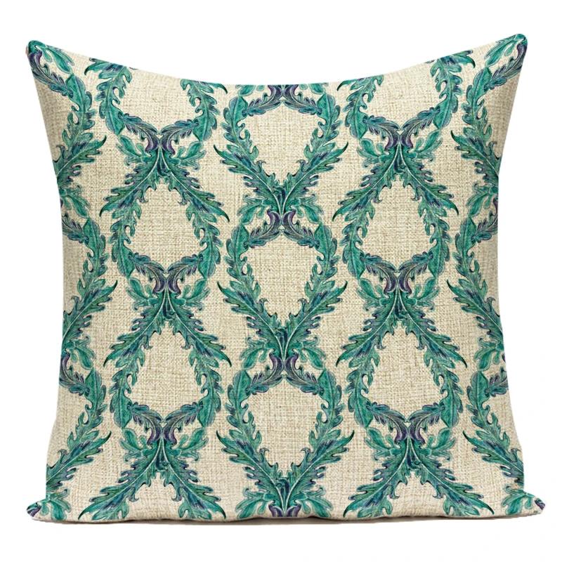 Polyester Decorative Pillows Geometric Mandala Boho Sofa Home Decor Pillow Cushion Cover For Living Room Capa De Almofadas