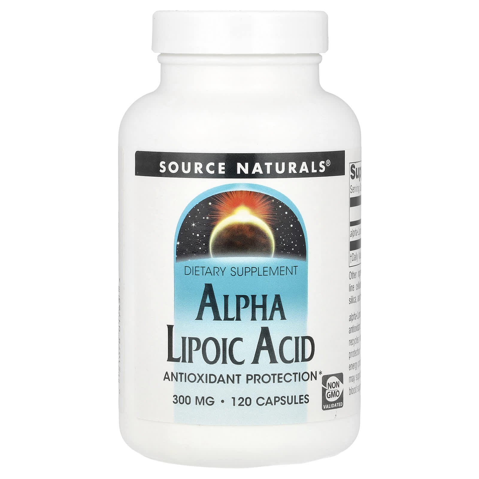 

Source Naturals, Alpha Lipoic Acid, 300 mg, 120 Capsules
