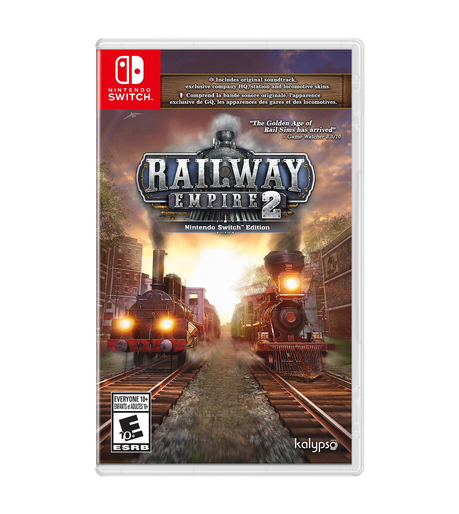 Railway Empire 2 Deluxe Edition North Switch (Импортная версия Америка) –