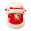 Pet Winter Chinese Style Cotton Coat Small Dogs Cats - Festive Two-Legged Outfit Warm XS To XXL