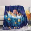 Anya Forger Print Flannel Blanket, Ultra Soft High Quality All Seasons Warm Throw, Home Decor Cozy Blanket, Perfect Christmas Gift