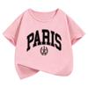 Fashion Paris Design Funny T Shirts Gothic Kids Childrens Tshirt Boys Girls Summer Spring Casual Top Tee Shirt Short Sleeve