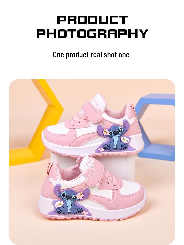 Children's Breathable Cartoon Canvas Shoes - White, Wear-Resistant, Low-Top, Flat, Casual for Little Boys and Girls