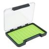 Fly Fishing Box Portable Transparent Impact Resistance Waterproof Silicone Fly Box for Outdoor Fishing 96x17x140mm