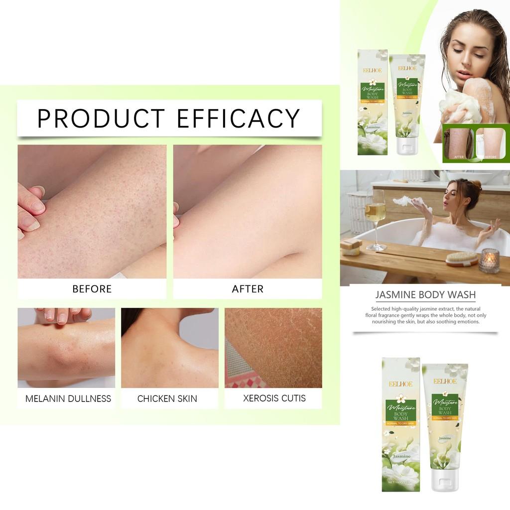 Eelhoe Jasmine Moisturizing Body Wash Luxuriously Hydrating And Silky Smooth Aroma