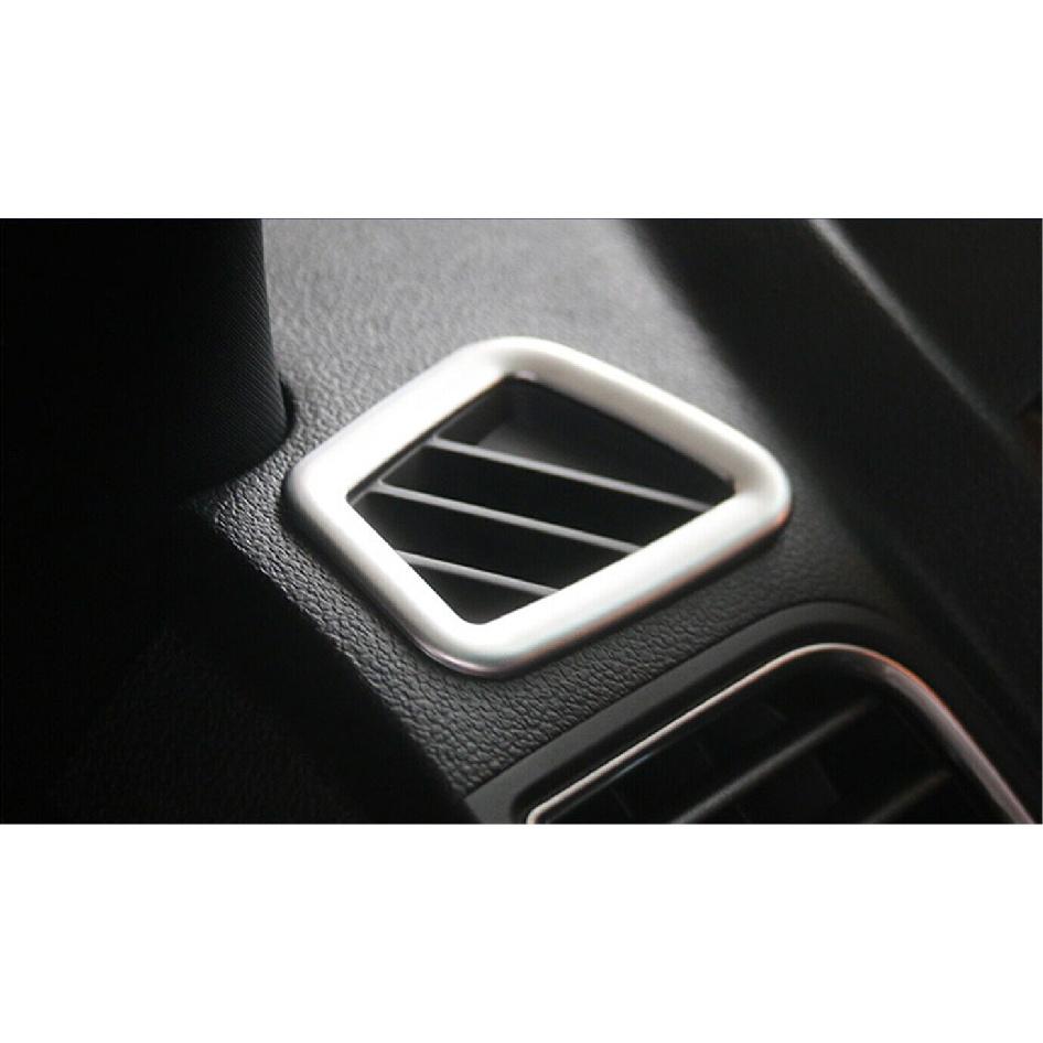 For Ford Explorer 2011-2018 2019 ABS Matte Dashboard L&R Air Outlet Vent Trim 2x