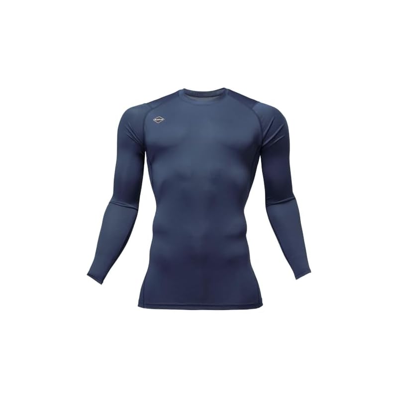 [BURTLE] [Burtle] Long-sleeve Air Fit Unisex Compression Innerwear 4070 L 45 Indigo