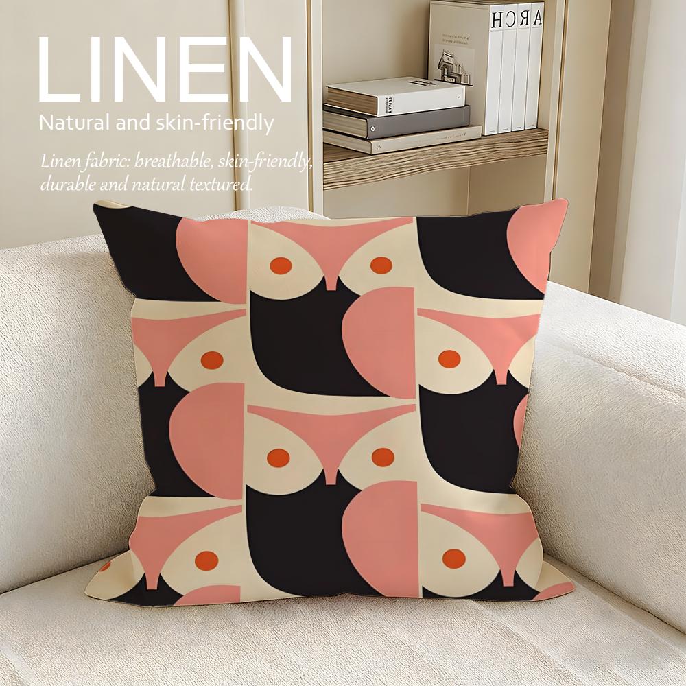 Kunst Ästhetik Kunst OOrla Kiely Kissenbezug Kissenbezug Set Stk x x Atmungsaktiv Waschbar Sofakissenbezug
